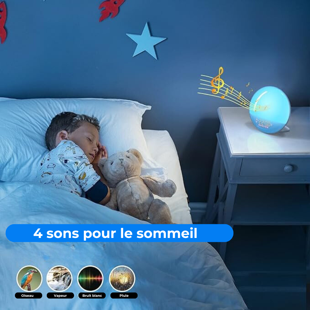 Sunrise Alarm Clock with Sunset Simulation