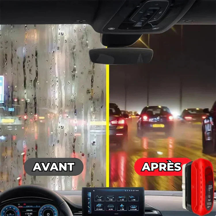 Invisible Rain Shield for Windshield