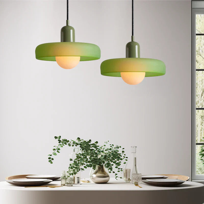 Modern Glass Pendant Light Design