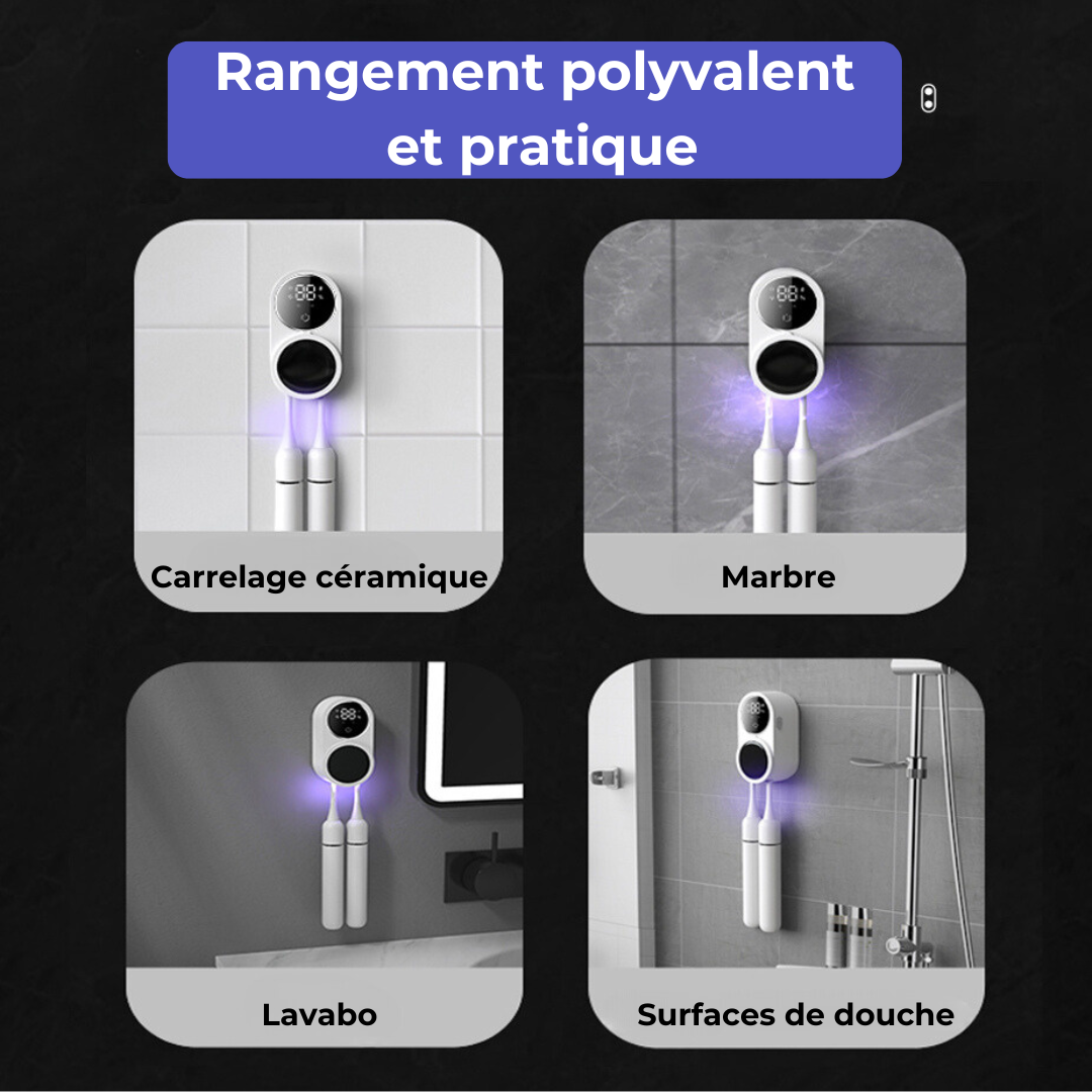 UV Toothbrush Sterilizer - Touchless Cleaning