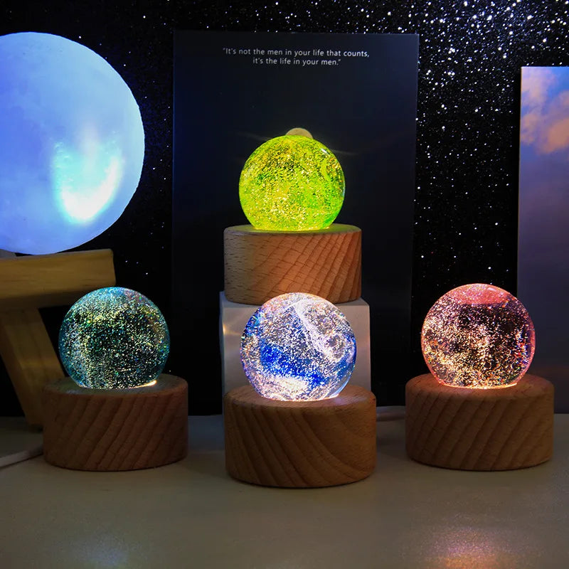 LED Sphere Lamp 7 Chakras