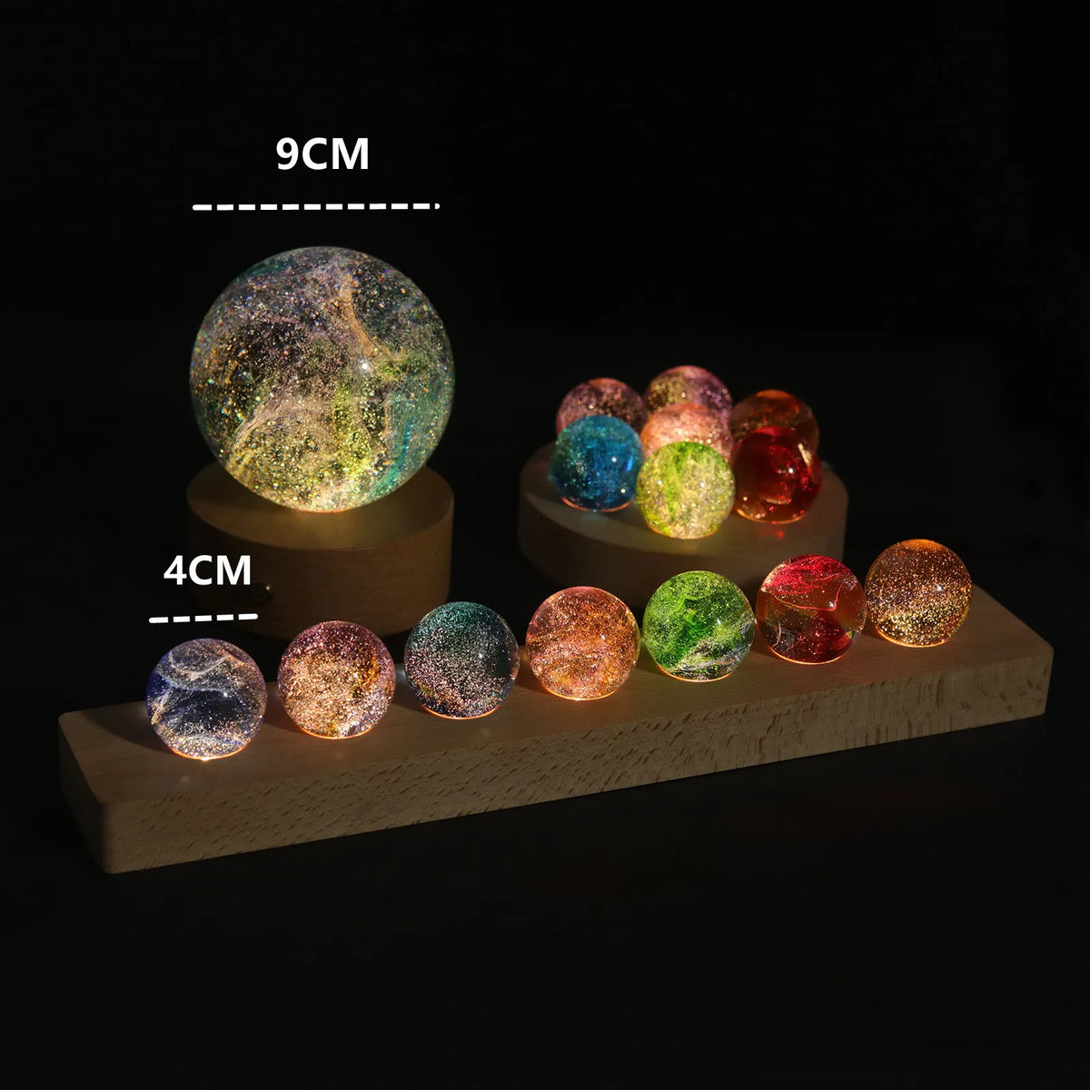 LED Sphere Lamp 7 Chakras