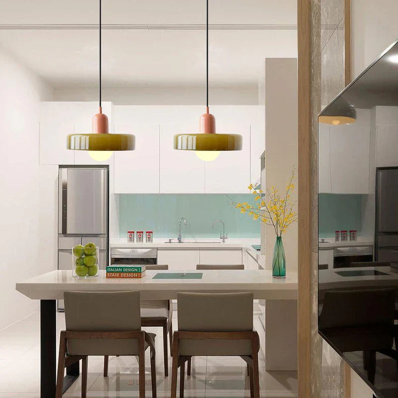 Modern Glass Pendant Light Design